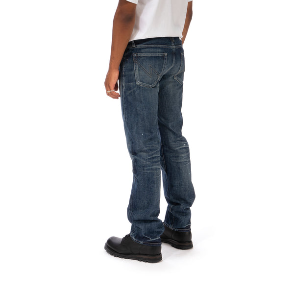 NEIGHBORHOOD | Washed. Narrow / 14OZ-PT Indigo - Concrete