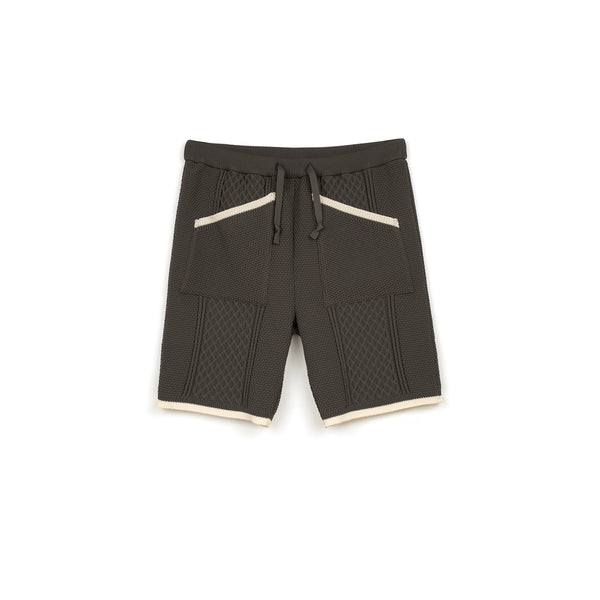 NEIGHBORHOOD | Cable / E-ST Short Pants Gray - Concrete