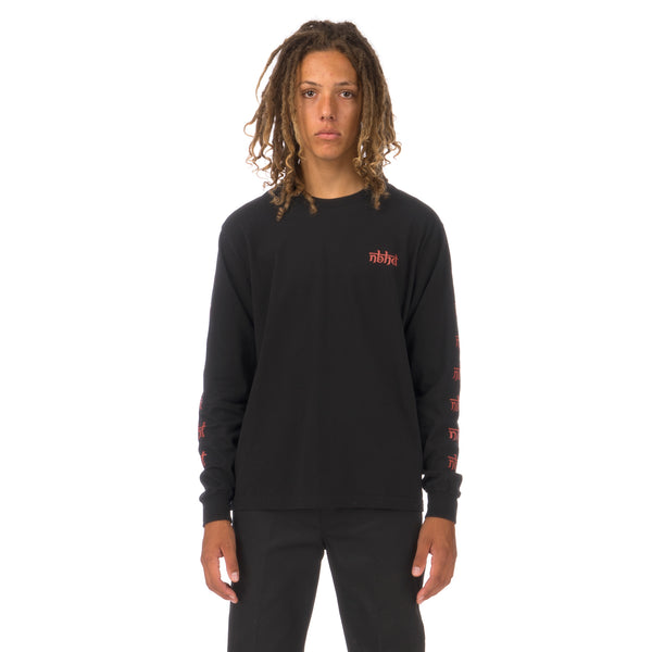 NEIGHBORHOOD | Vertigo / C-Tee LS Black - Concrete