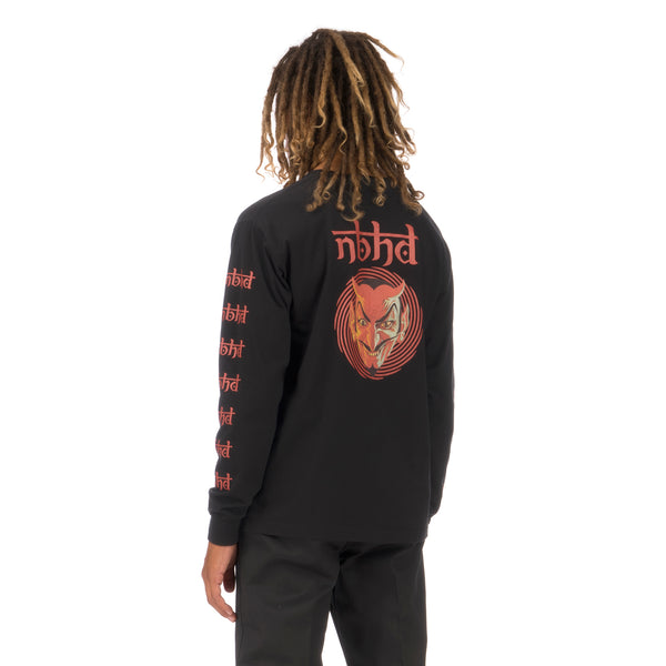 NEIGHBORHOOD | Vertigo / C-Tee LS Black - Concrete