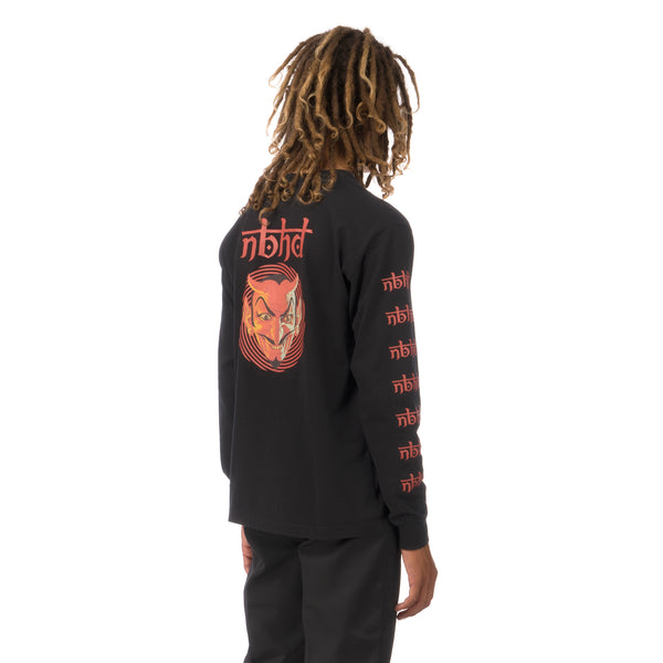 NEIGHBORHOOD | Vertigo / C-Tee LS Black - Concrete