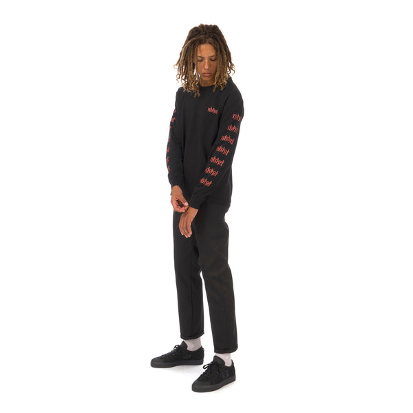 NEIGHBORHOOD | Vertigo / C-Tee LS Black - Concrete