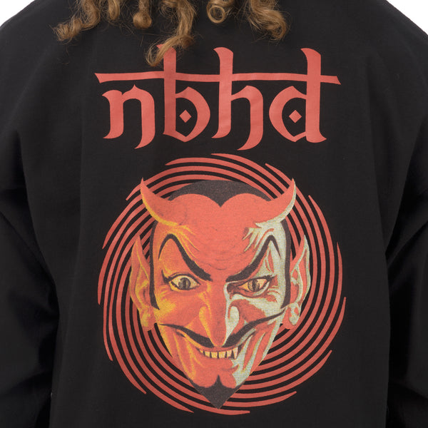 NEIGHBORHOOD | Vertigo / C-Tee LS Black - Concrete