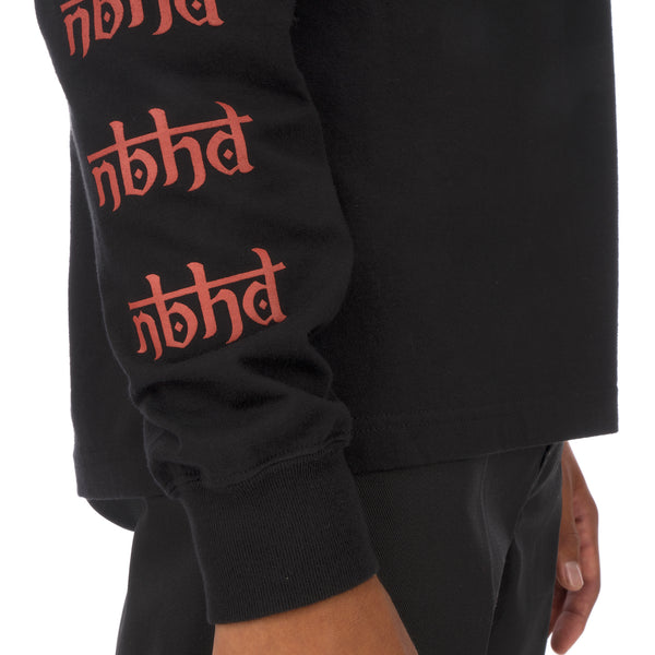 NEIGHBORHOOD | Vertigo / C-Tee LS Black - Concrete