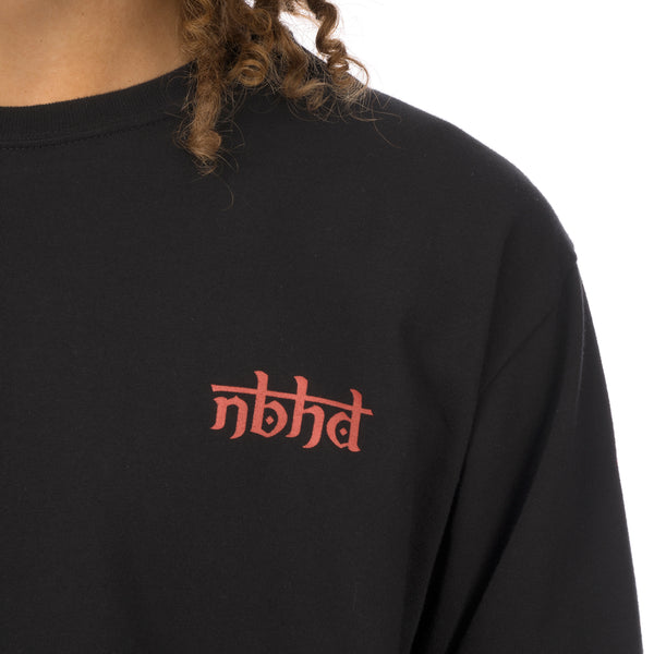 NEIGHBORHOOD | Vertigo / C-Tee LS Black - Concrete