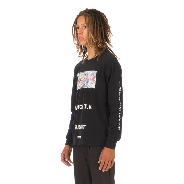 NEIGHBORHOOD | GOD / C-Tee .LS Black - Concrete