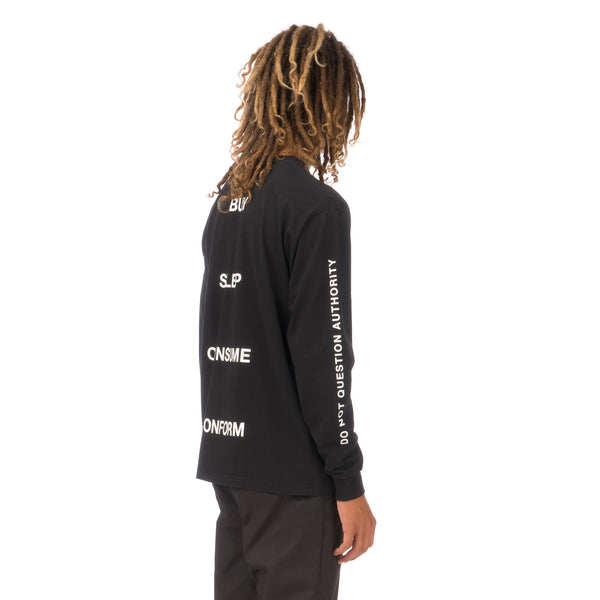 NEIGHBORHOOD | GOD / C-Tee .LS Black - Concrete