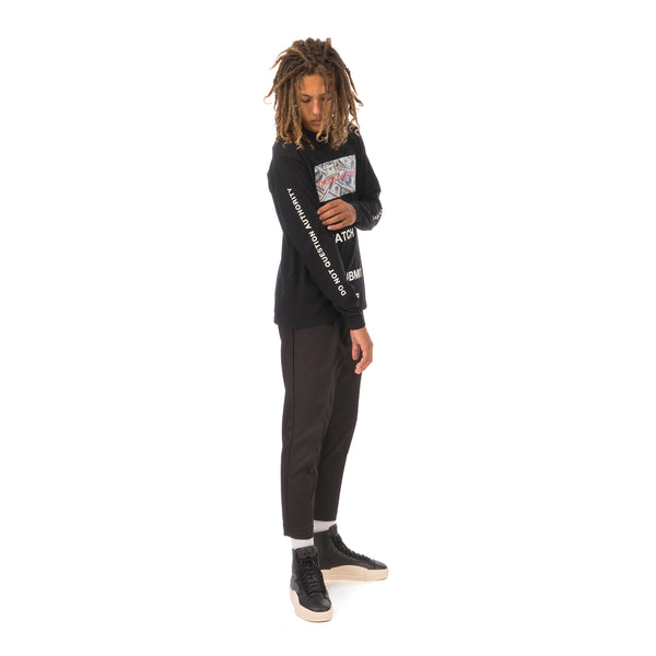 NEIGHBORHOOD | GOD / C-Tee .LS Black - Concrete