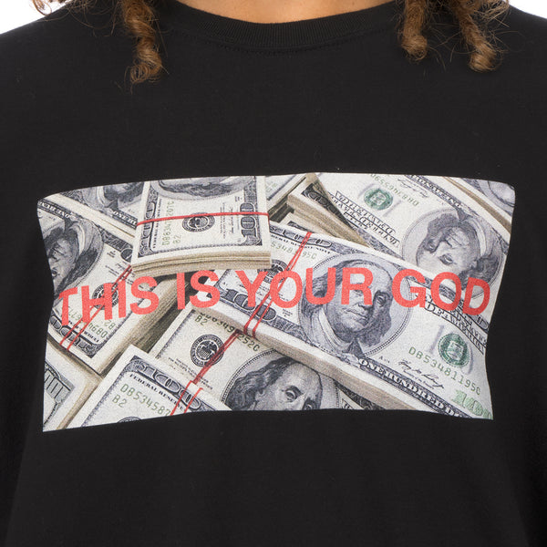 NEIGHBORHOOD | GOD / C-Tee .LS Black - Concrete