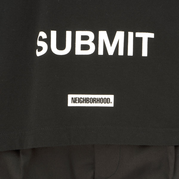 NEIGHBORHOOD | GOD / C-Tee .LS Black - Concrete