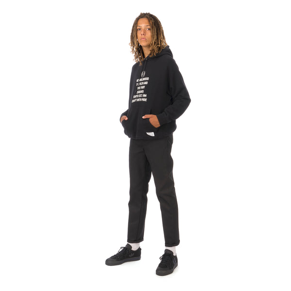 NEIGHBORHOOD | Tight / C-Hooded .LS Black - Concrete