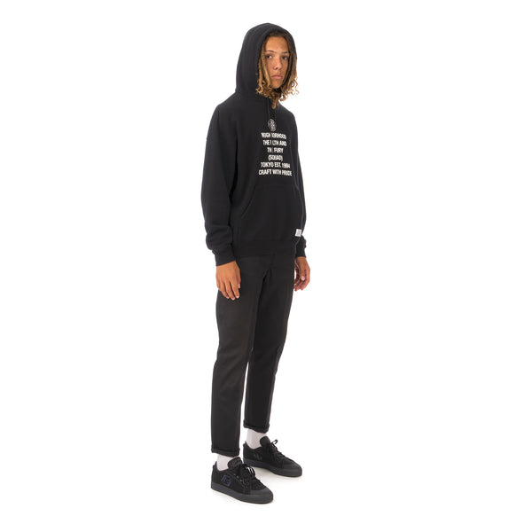 NEIGHBORHOOD | Tight / C-Hooded .LS Black - Concrete