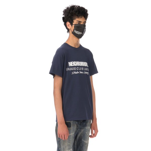 NEIGHBORHOOD | x Image Club Limited NHIX-4 / C-Tee Navy - Concrete