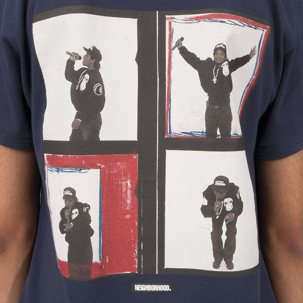 NEIGHBORHOOD | x Image Club Limited NHIX-4 / C-Tee Navy - Concrete
