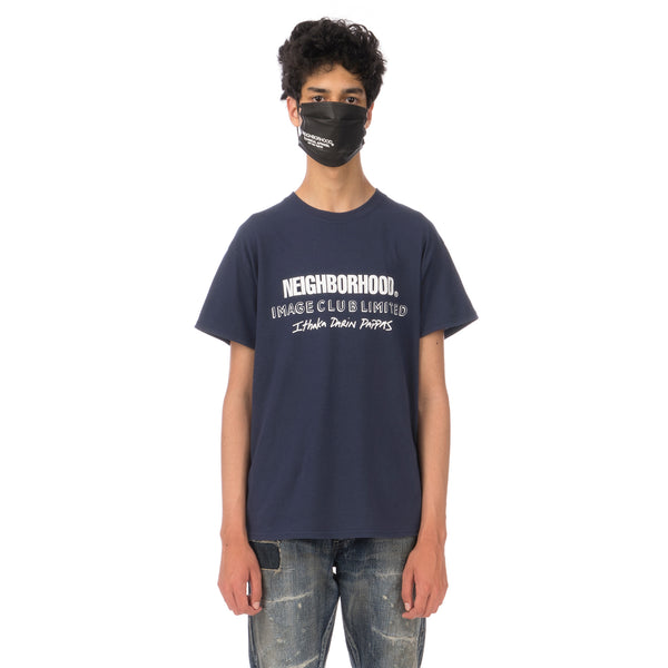 NEIGHBORHOOD | x Image Club Limited NHIX-4 / C-Tee Navy - Concrete