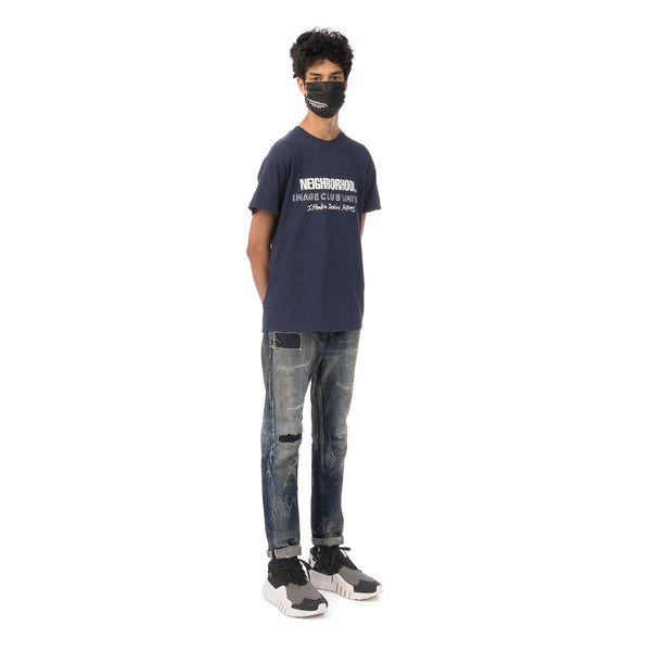 NEIGHBORHOOD | x Image Club Limited NHIX-4 / C-Tee Navy - Concrete