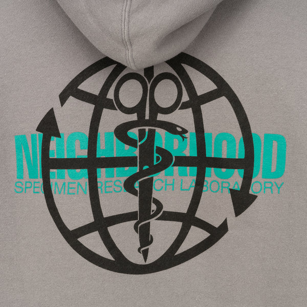 NEIGHBORHOOD | DRXSRL / C-HOODED LS. Gray - Concrete