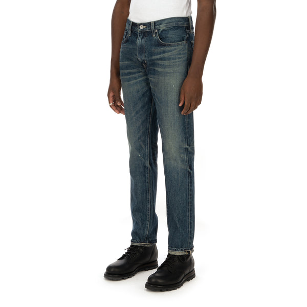 NEIGHBORHOOD | Washed. DP-Narrow / 14OZ PT Indigo - Concrete