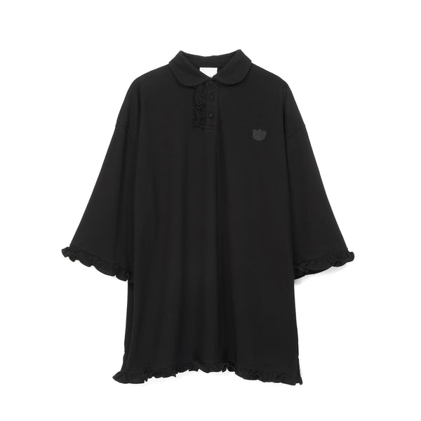 NicoPanda Nico Boy Jumbo Polo Black - Concrete