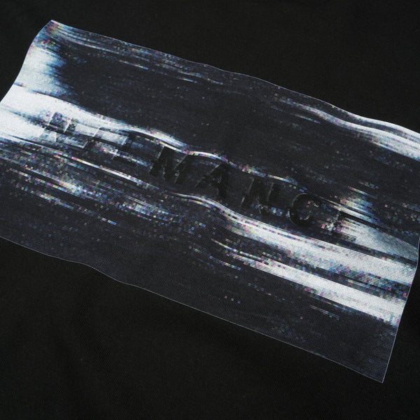 Nilmance | Digital Print T-Shirt Black - Concrete