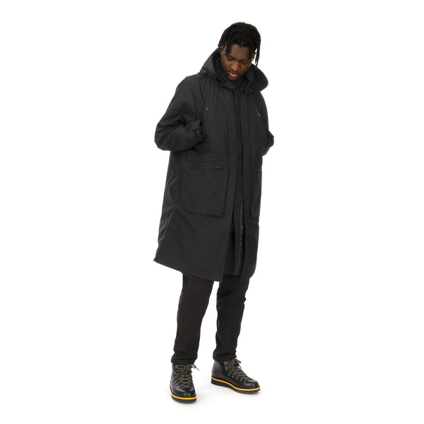 Nilmance | Parka Jacket MPK-01 Black - Concrete