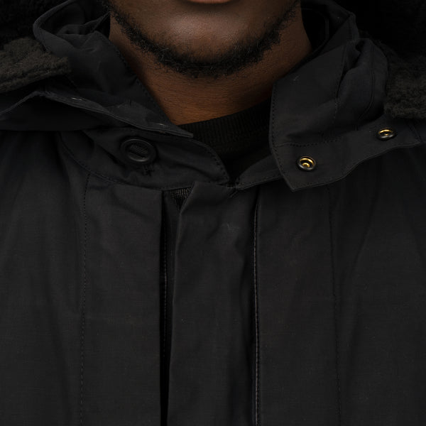 Nilmance | Parka Jacket MPK-01 Black - Concrete