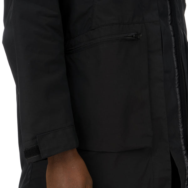 Nilmance | Parka Jacket MPK-01 Black - Concrete