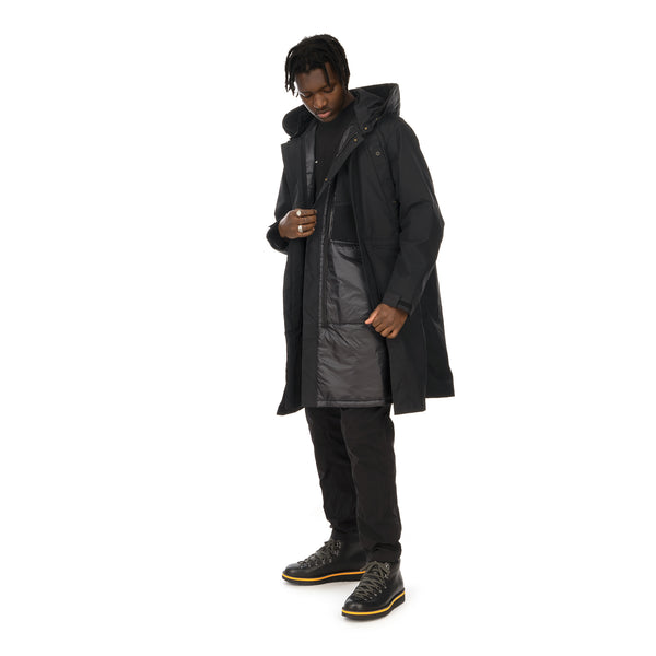 Nilmance | Parka Jacket MPK-01 Black - Concrete