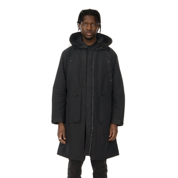 Nilmance | Parka Jacket MPK-01 Black - Concrete