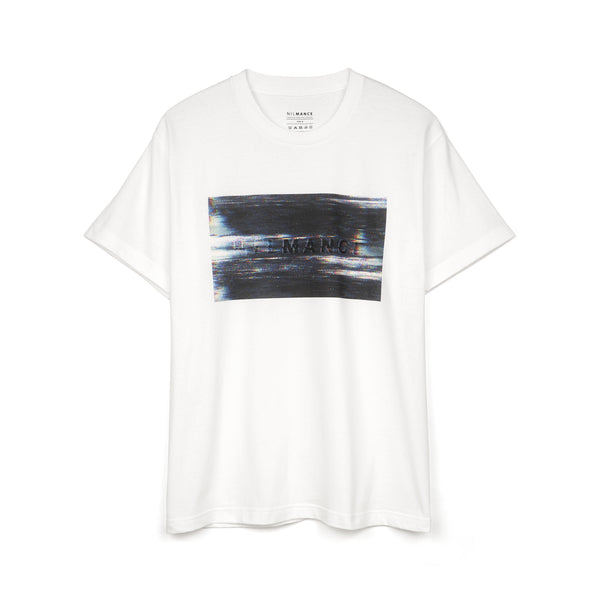 Nilmance | Digital Print T-Shirt White - Concrete