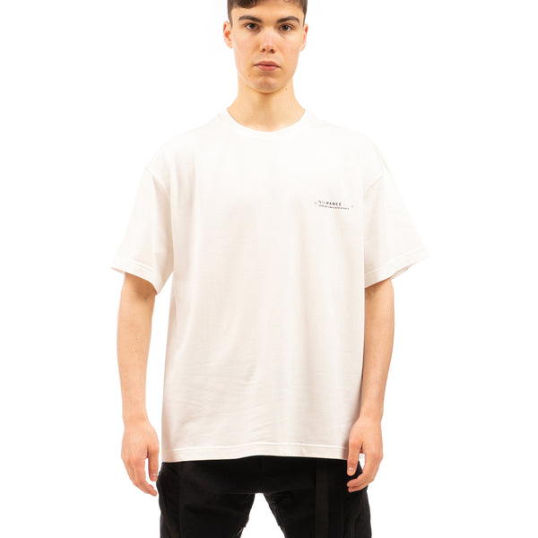 Nilmance | Ribs T-Shirt CST-02 White - Concrete