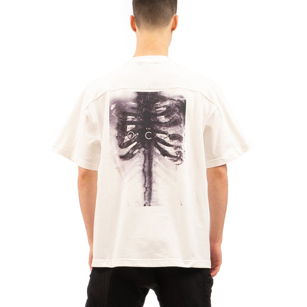 Nilmance | Ribs T-Shirt CST-02 White - Concrete