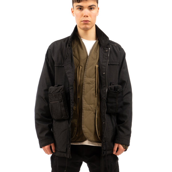 Nilmance | Military Jacket MJ-05 Black - Concrete