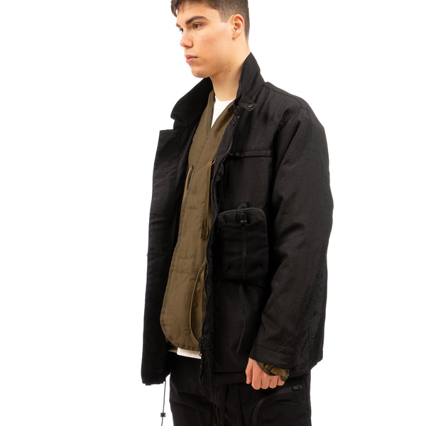 Nilmance | Military Jacket MJ-05 Black - Concrete