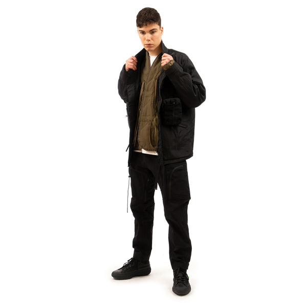 Nilmance | Military Jacket MJ-05 Black - Concrete