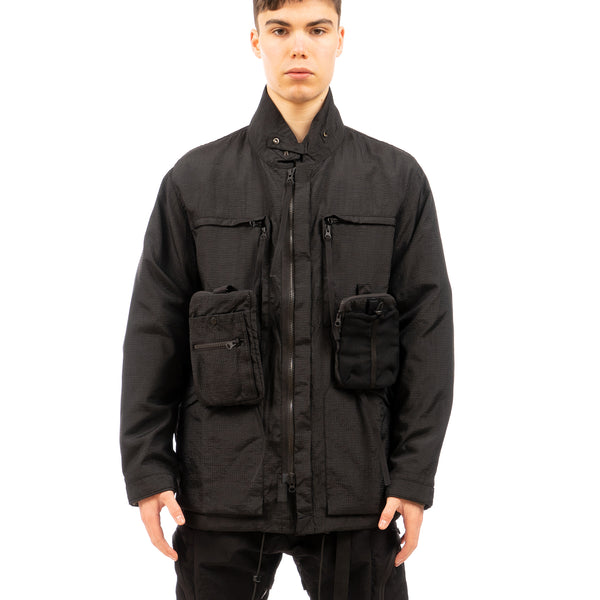 Nilmance | Military Jacket MJ-05 Black - Concrete