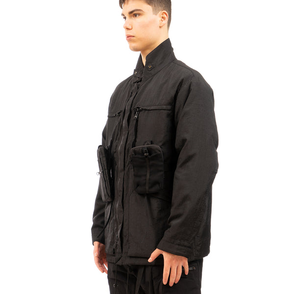 Nilmance | Military Jacket MJ-05 Black - Concrete