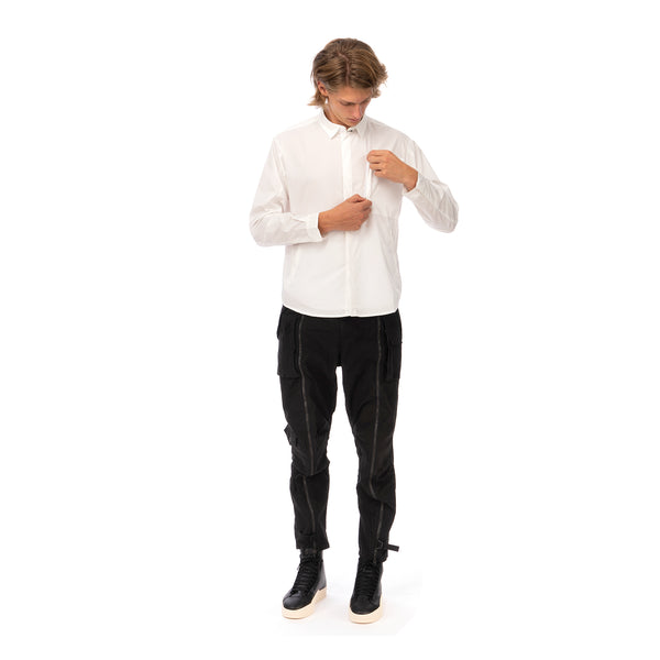 Nilmance | Shirt CHS-02 White - Concrete