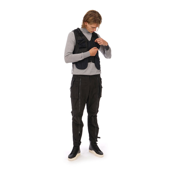Nilmance | Technical Vest BVJ-01 Black - Concrete