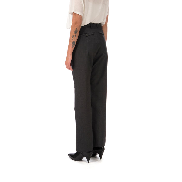 nine:inthe:morning W 'Deep' Palazzo Pants Dark Grey - Concrete