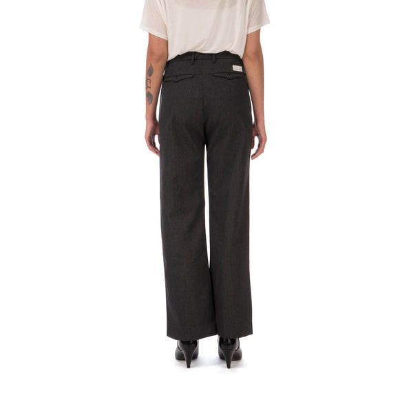 nine:inthe:morning W 'Deep' Palazzo Pants Dark Grey - Concrete