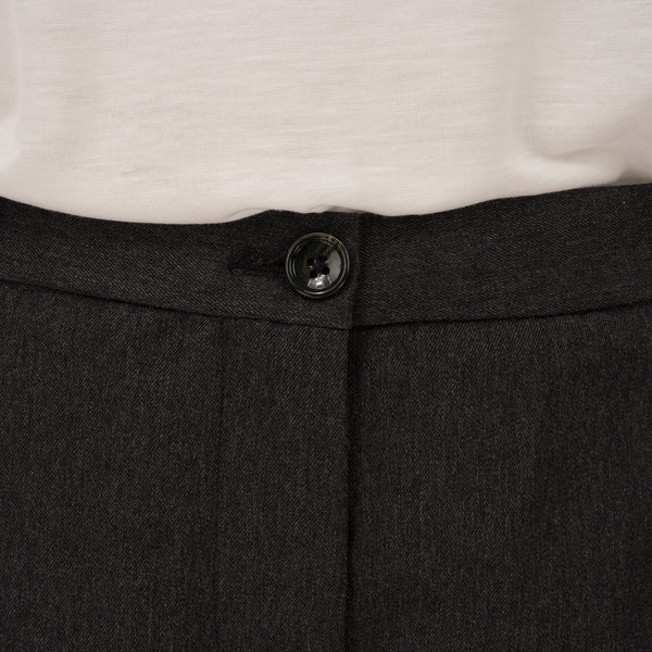 nine:inthe:morning W 'Deep' Palazzo Pants Dark Grey - Concrete