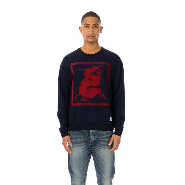 NEIGHBORHOOD | ID-Dragon / C-Crew .LS Indigo - Concrete
