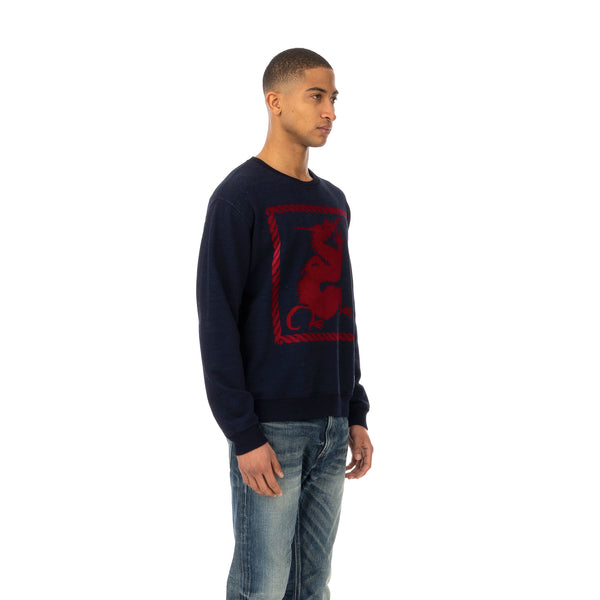 NEIGHBORHOOD | ID-Dragon / C-Crew .LS Indigo - Concrete