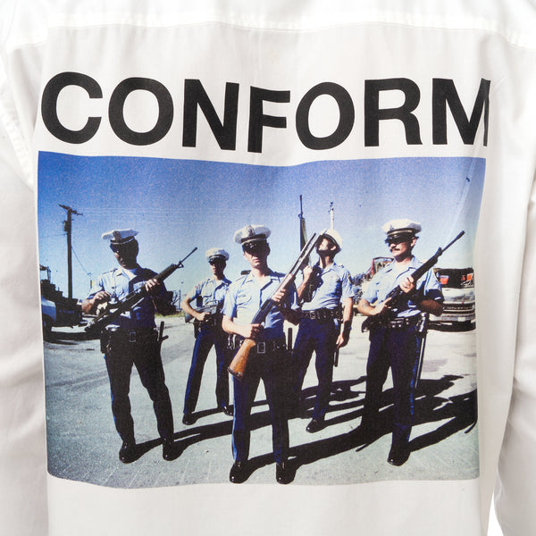NEIGHBORHOOD | NHON . CONSUME / C-Shirt LS White - Concrete