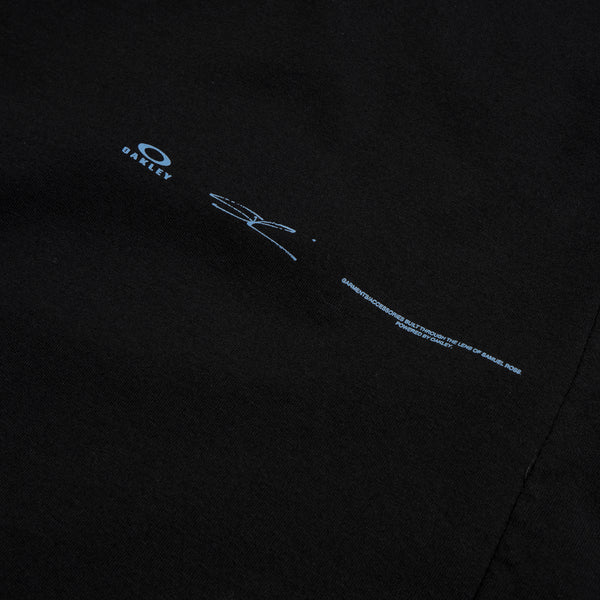 OAKLEY by Samuel Ross | Skydiver Zipped L/S T-Shirt Black - Concrete