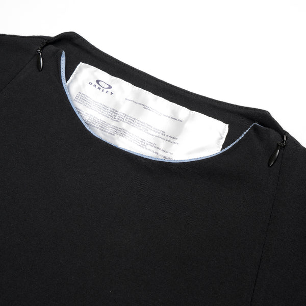 OAKLEY by Samuel Ross | Skydiver Zipped L/S T-Shirt Black - Concrete