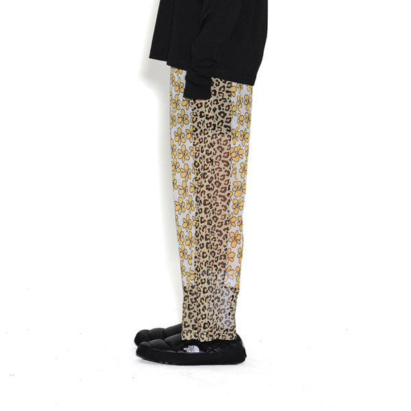 Perks and Mini (P.A.M.) | Kissing Frogs Mesh Trousers Animal Daisies - Concrete