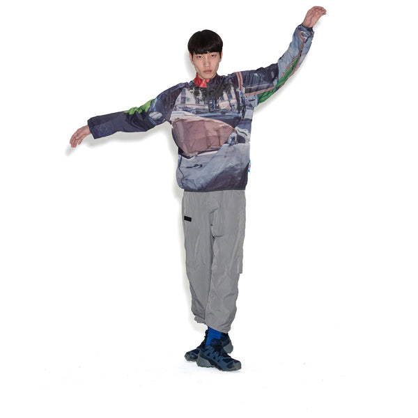 Perks and Mini (P.A.M.) | Energy Moments Stowable Pullover Street Life - Concrete