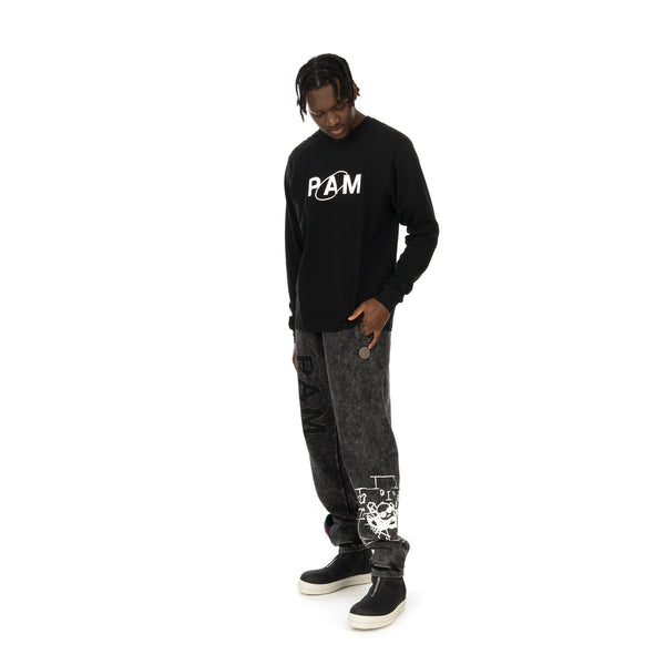 Perks and Mini (P.A.M.) | Deep Level Track Pants Multi - Concrete